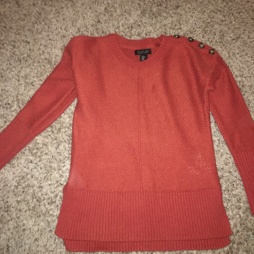 Orange sweater